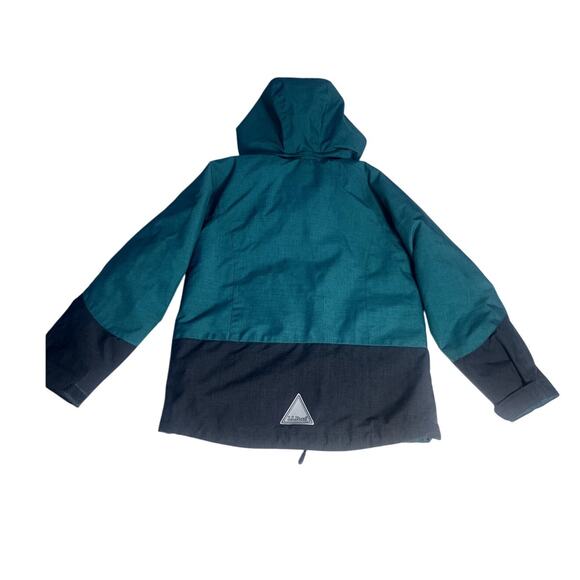 LL Bean Little Kids Large 6X/7 Green Pathfinder Waterproof 3 in 1 Ski Jacket - Picture 2 of 12